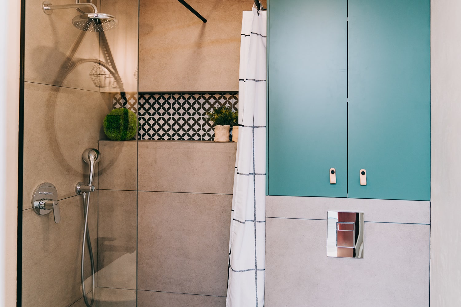 Tiling of walls and floors